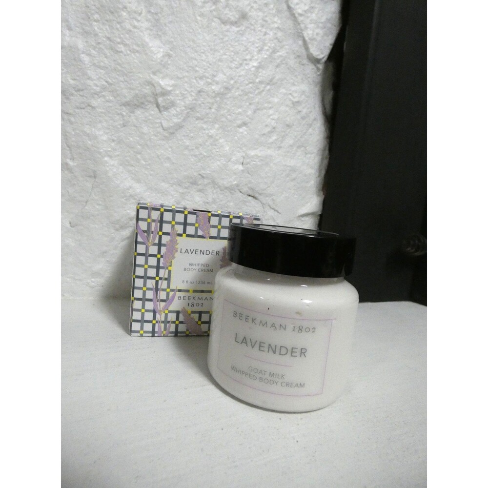 Beekman 1802 New Lavender Goat Milk Whipped Body Cream 8 fl oz 236 ml
